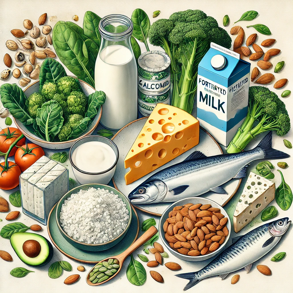 Alimentos ricos em cálcio