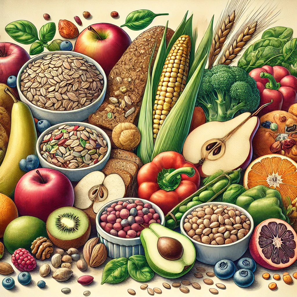 Alimentos ricos em fibras